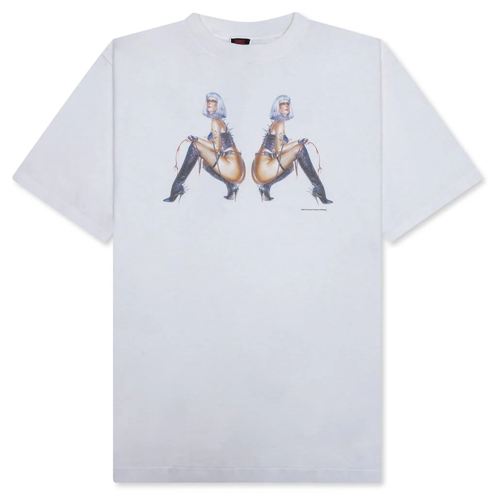 Saint M6 x Sorayama Ladies S/S Tee - White