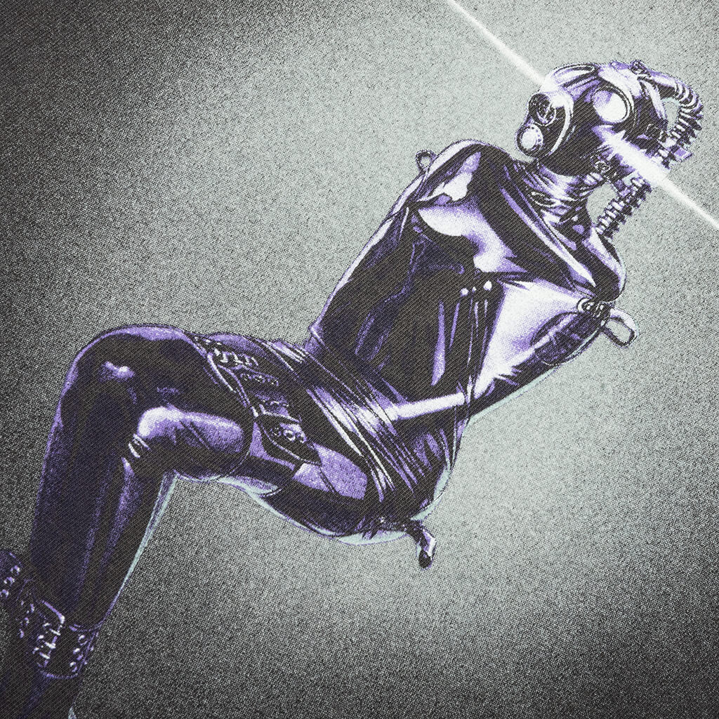 Saint M6 x Sorayama Mask S/S Tee - Black - Image 3