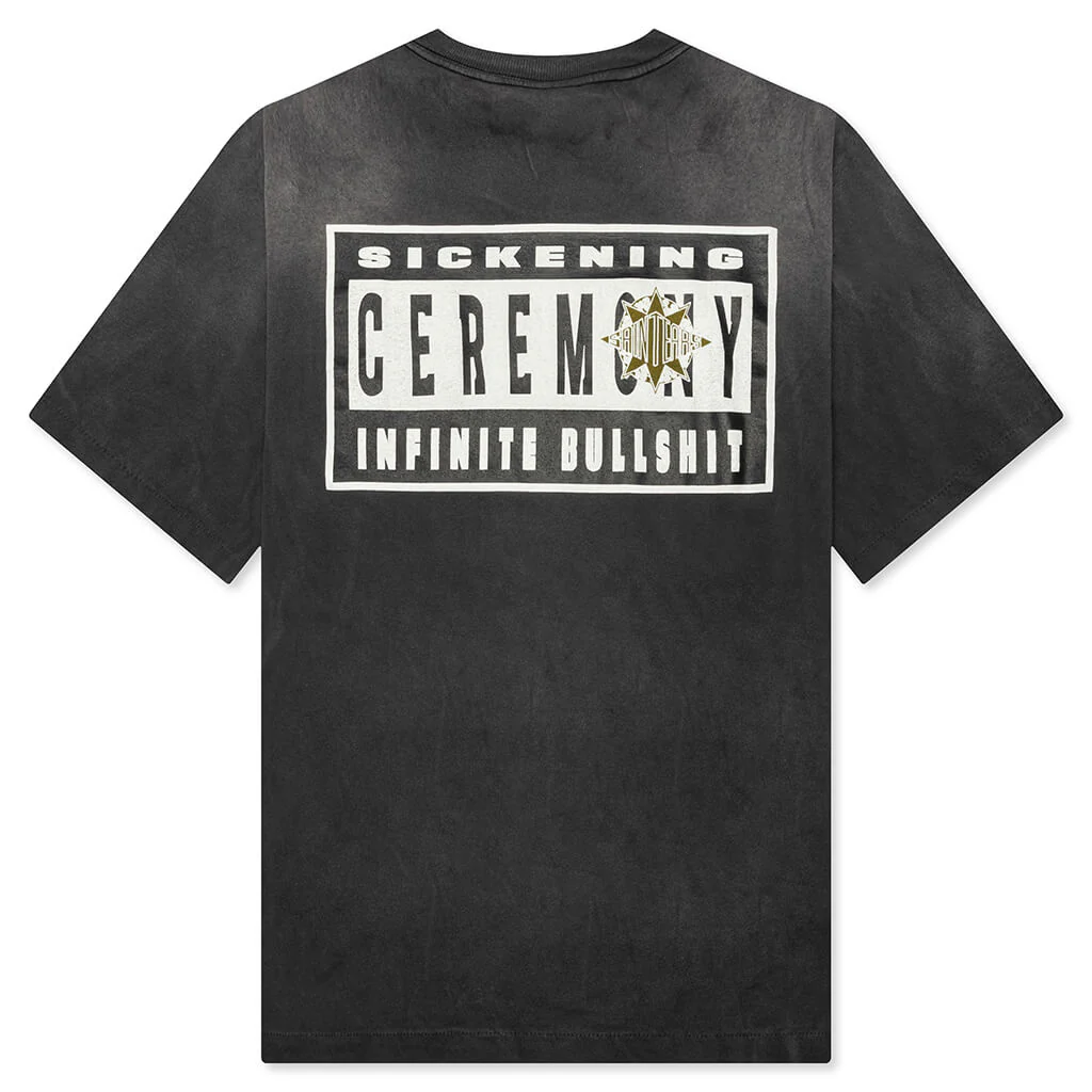Saint Michael x Denim Tears Saint Tears S/S Tee - Black - Image 2