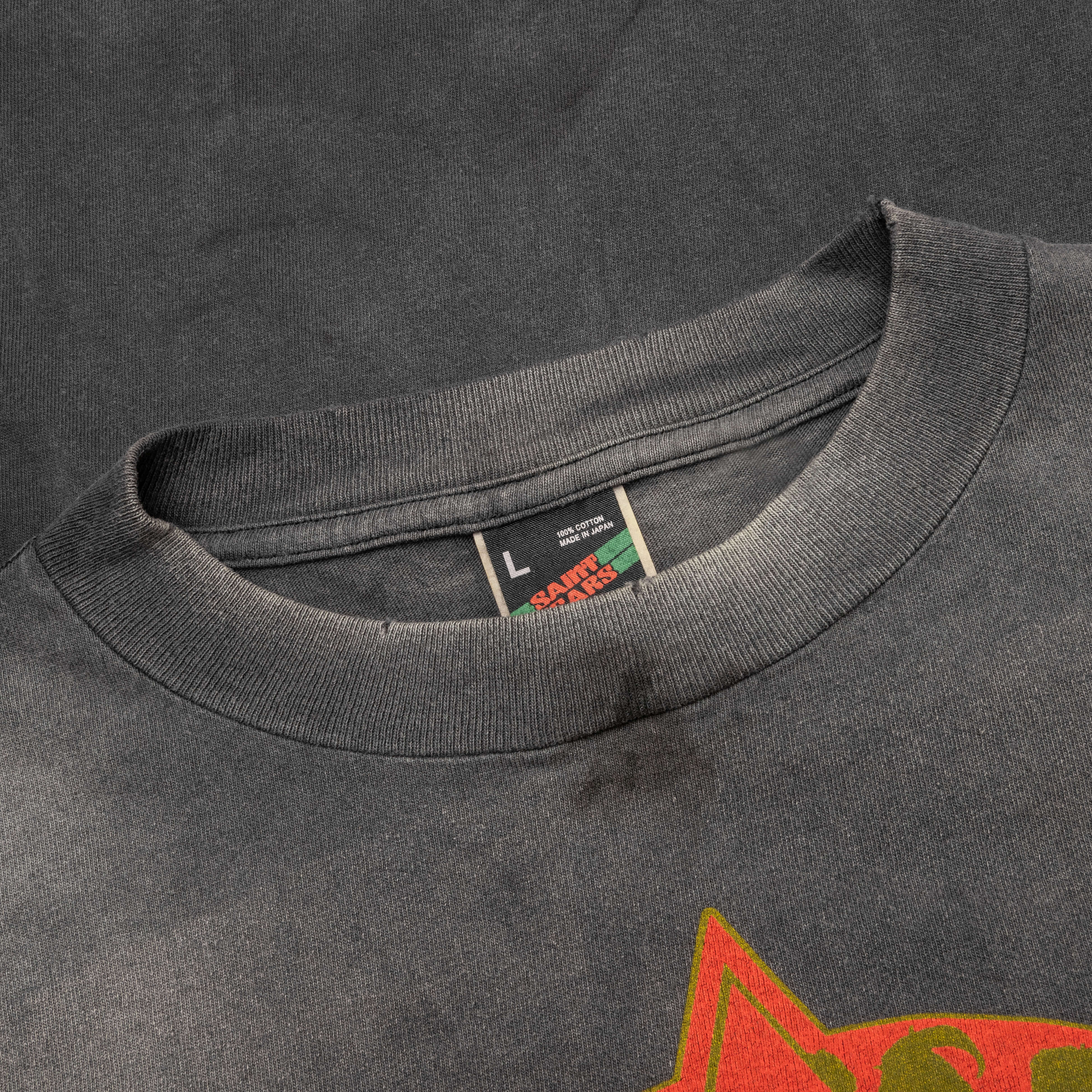Saint Michael x Denim Tears Saint Tears S/S Tee - Black - Image 3