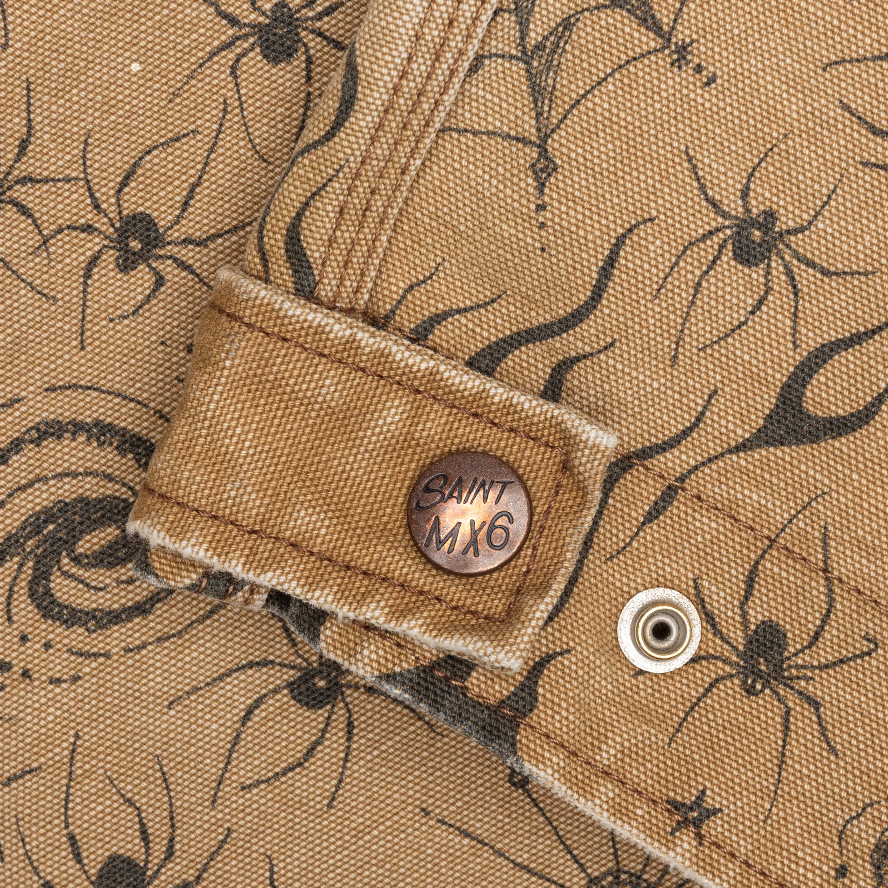 Saint Michael X Dr.Woo Mx6 Detroit Jacket - Beige - Image 6