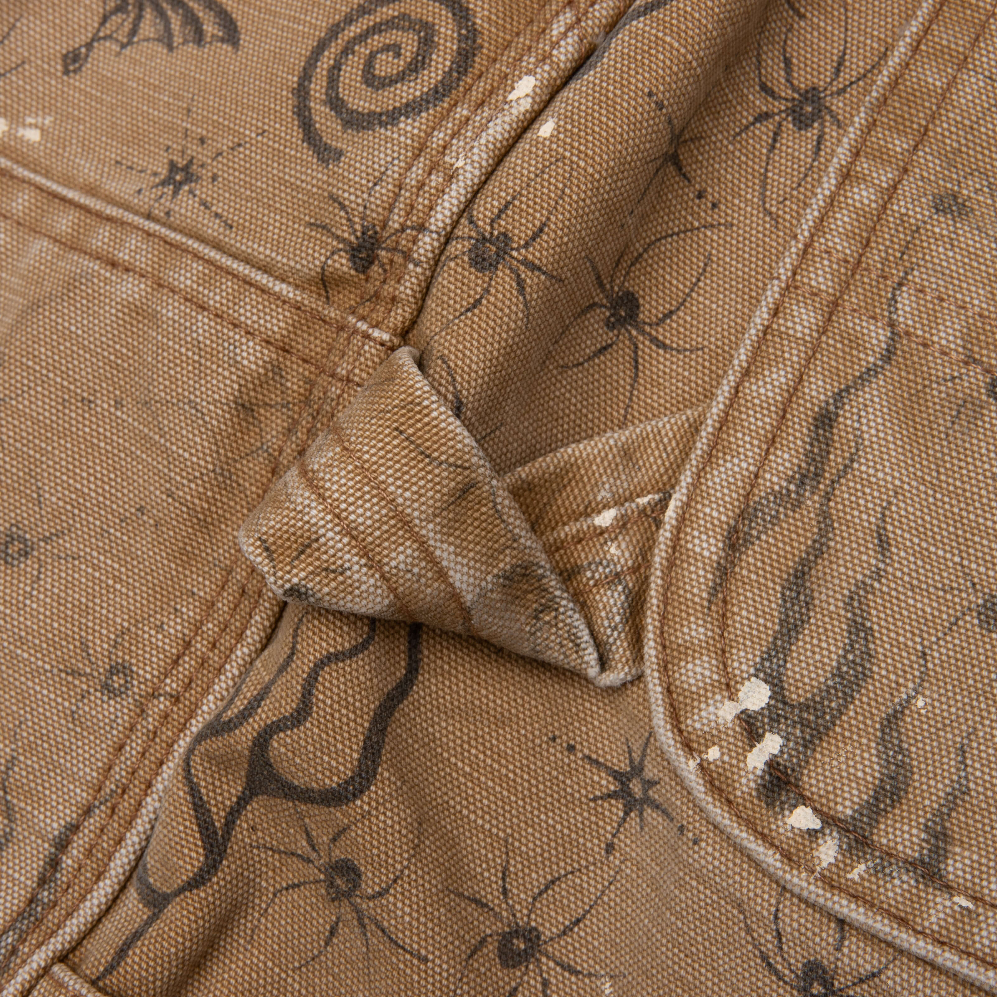 Saint Michael X Dr.Woo Mx6 Double Knee Pants - Beige - Image 5