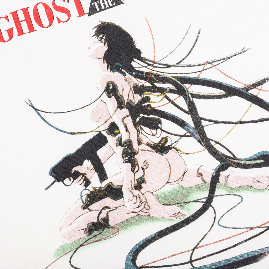 Saint Michael x Ghost In The Shell S/S Tee - White - Image 3