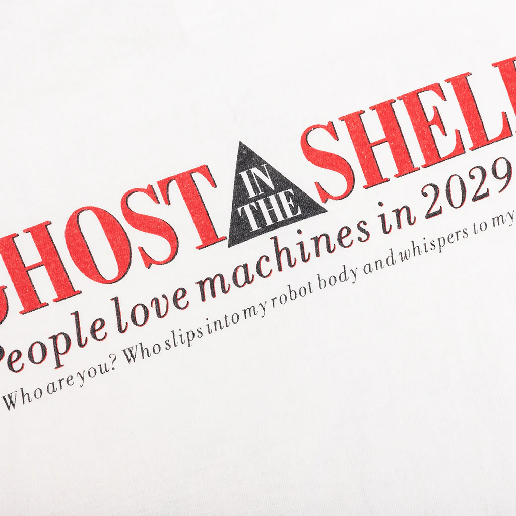 Saint Michael x Ghost In The Shell S/S Tee - White - Image 4