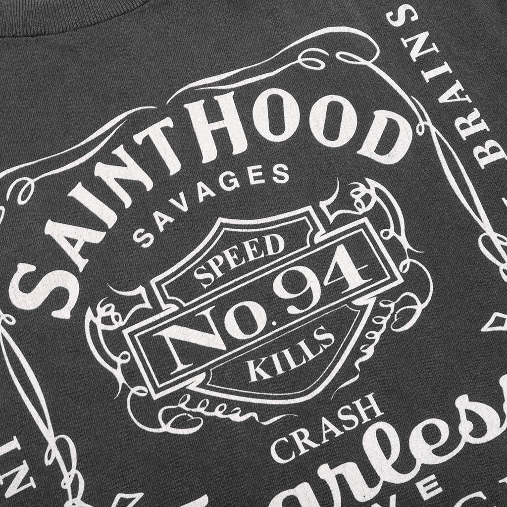 Saint Michael x Neighborhood Mx6 STHD Fearless S/S Shirt - Black - Image 4