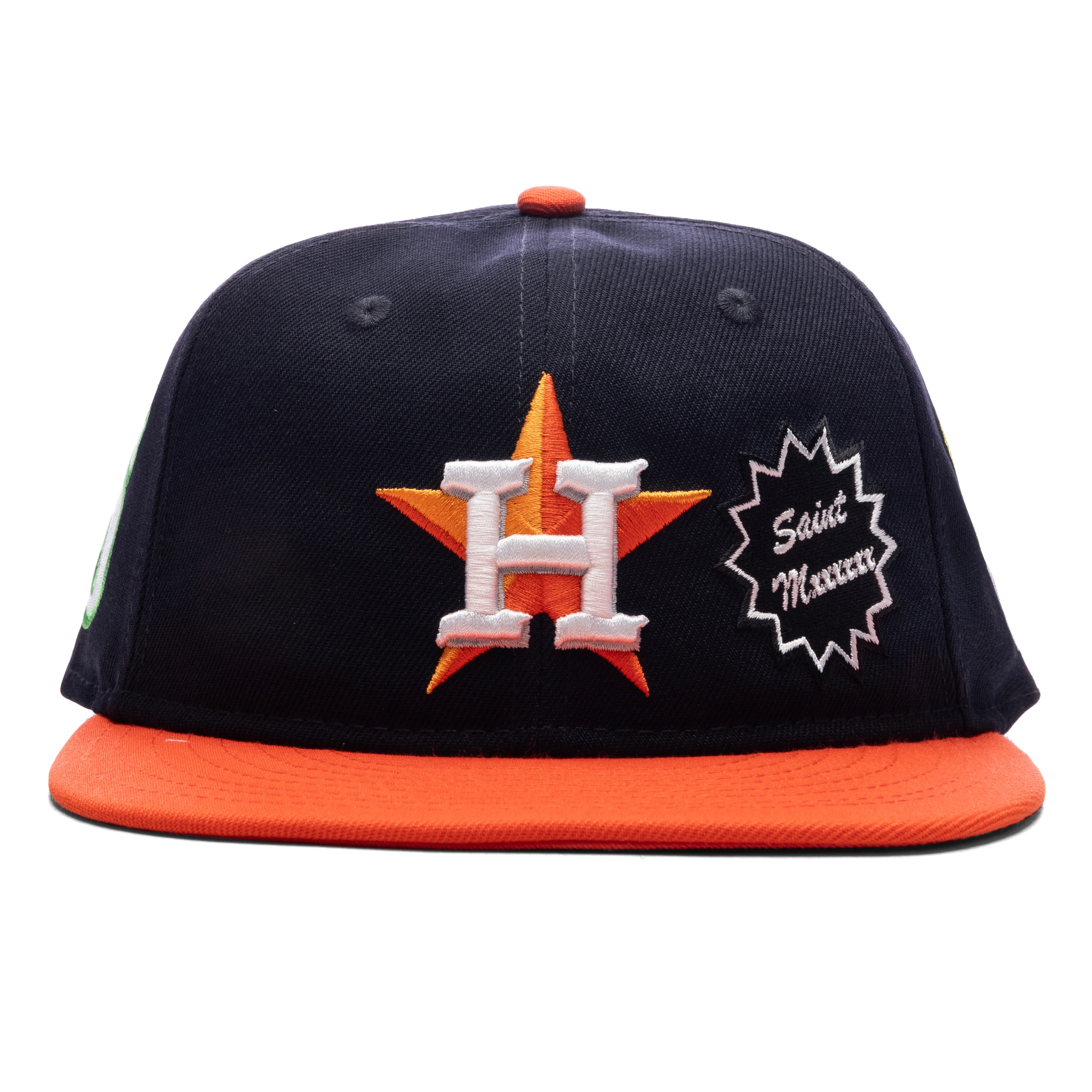 Saint Michael X New Era Mx6 H Astros Cap - Navy/Orange