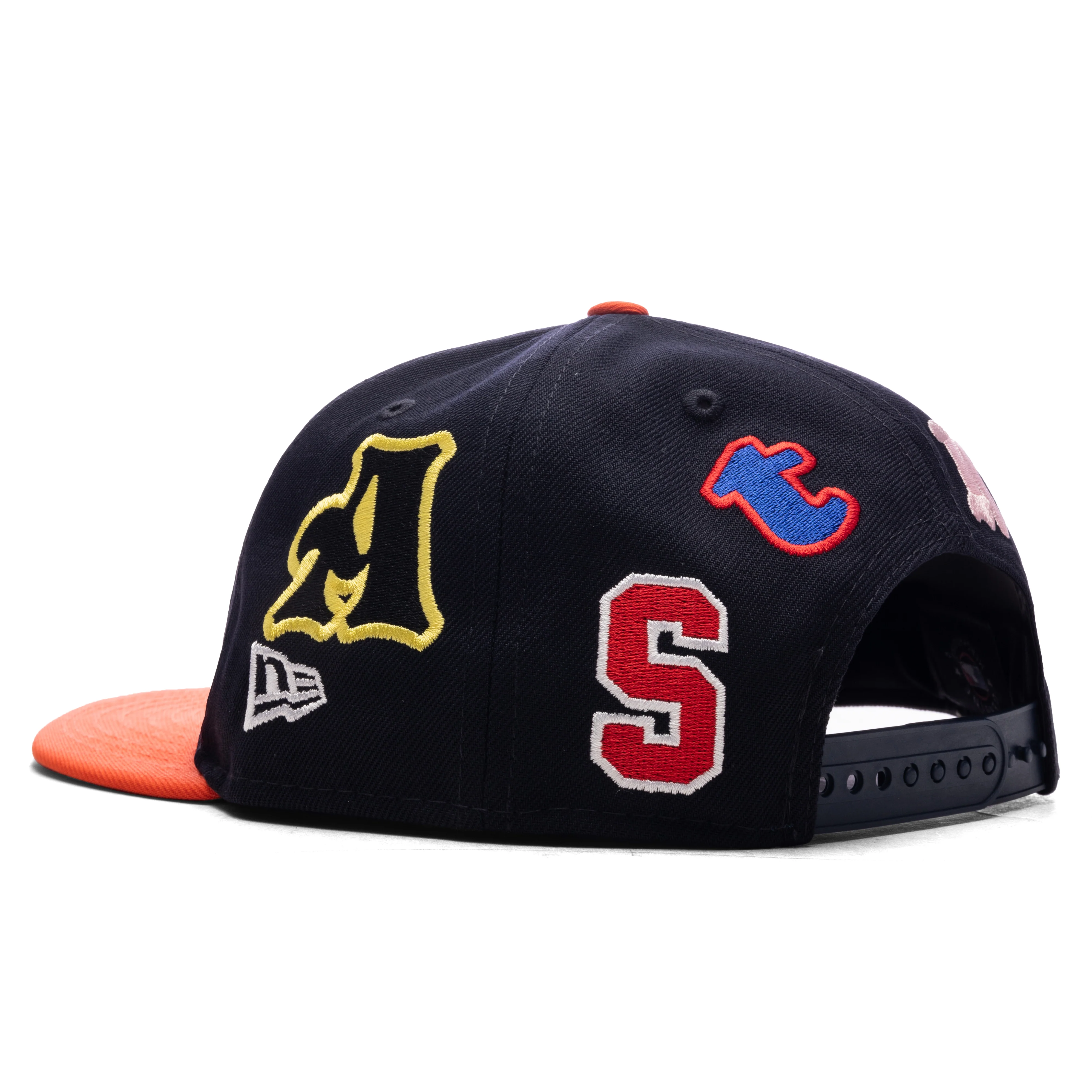 Saint Michael X New Era Mx6 H Astros Cap - Navy/Orange - Image 4