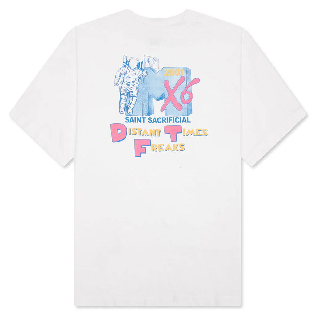 Saint Michael x Sean Wotherspoon Astro Distant Times Freaks T-Shirt - White