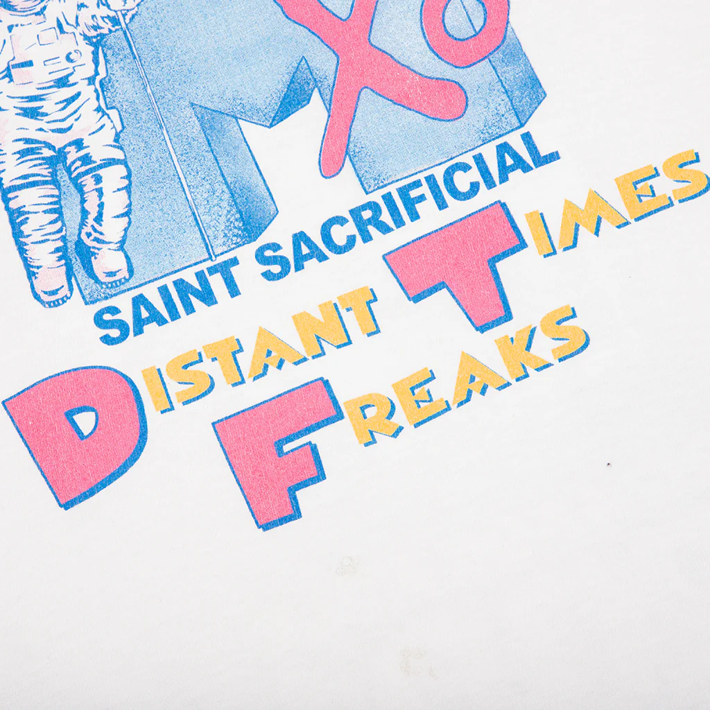 Saint Michael x Sean Wotherspoon Astro Distant Times Freaks T-Shirt - White - Image 4