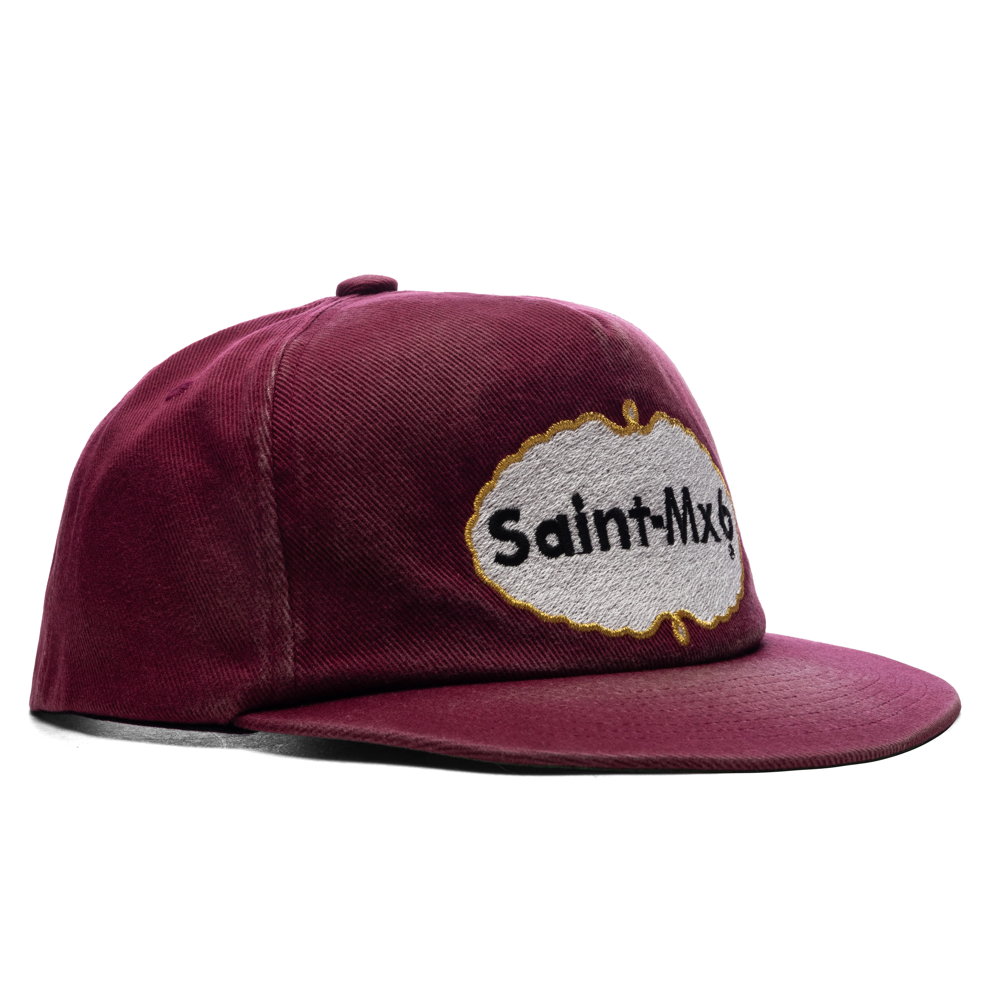 5 Panel Eat Me Cap - Burgundy - Image 3