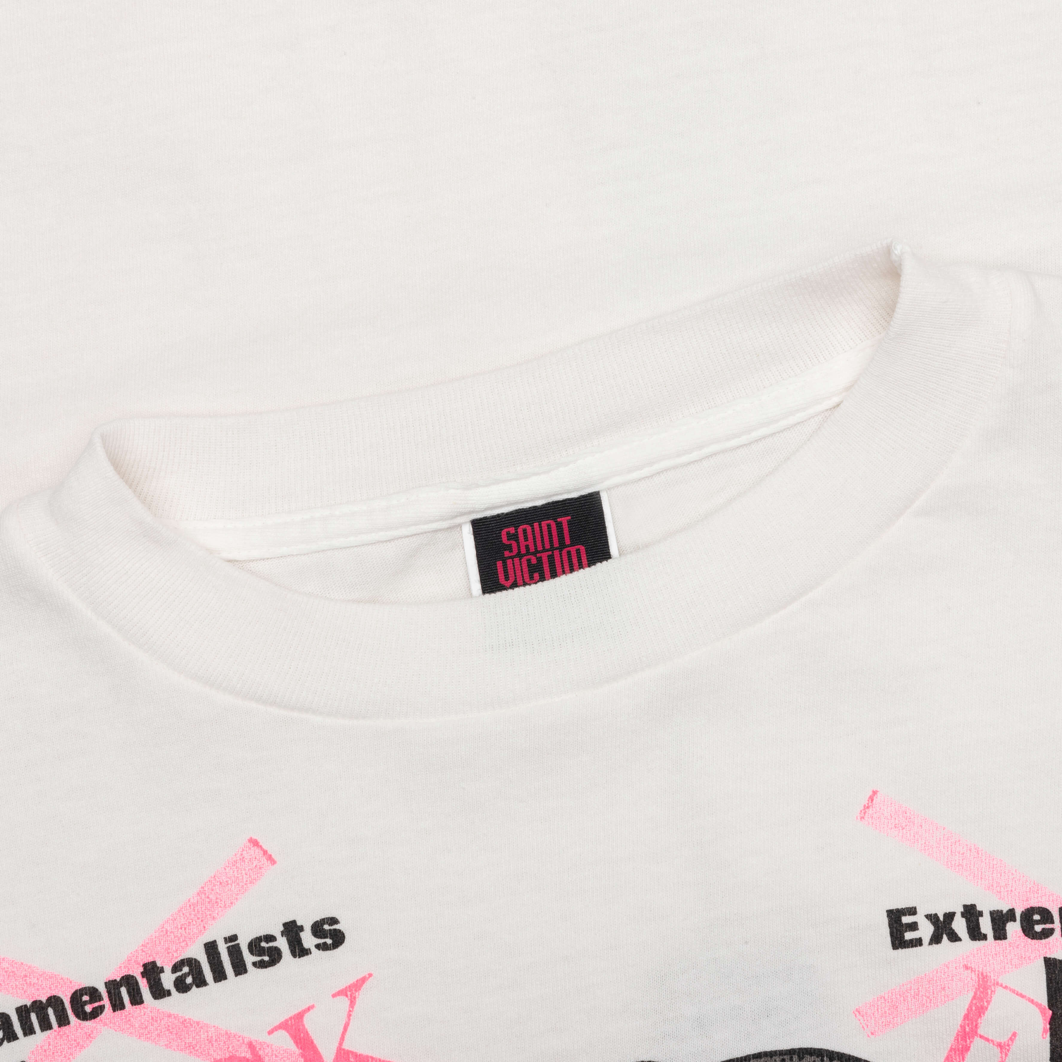 Brain L/S Tee - White - Image 3