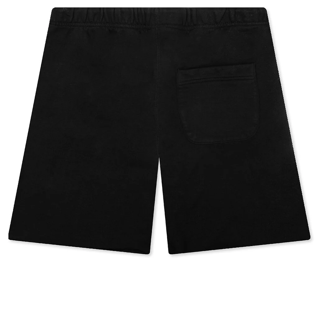 Ribbon Saint Sweatshorts - Black - Image 2