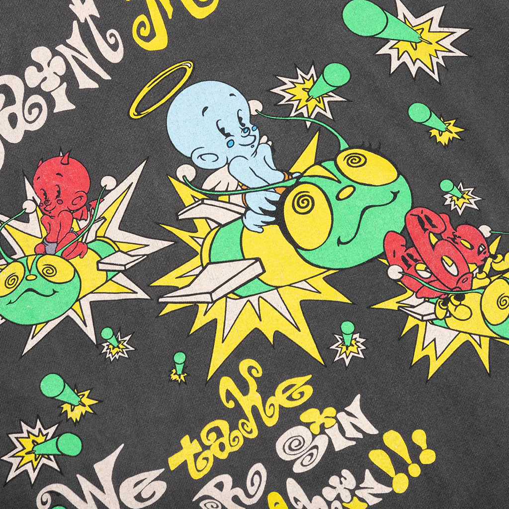 Saint-A-Delic S/S Tee - Black - Image 3