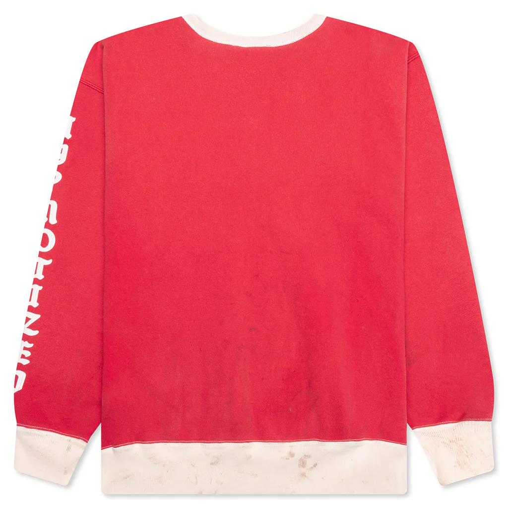 Soft Love Crew Sweater - Red - Image 2