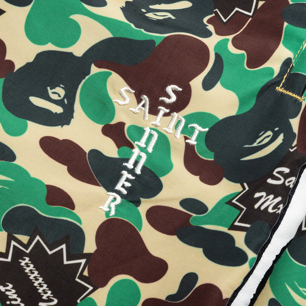 Saint Michael x A Bathing Ape Track Pant - Camo - Image 4