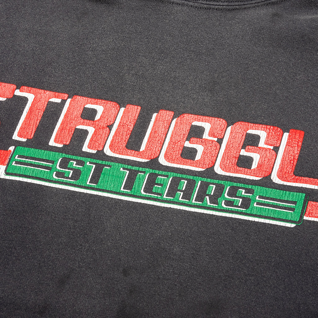 Saint Michael x Denim Tears Struggle Hoodie - Black - Image 3