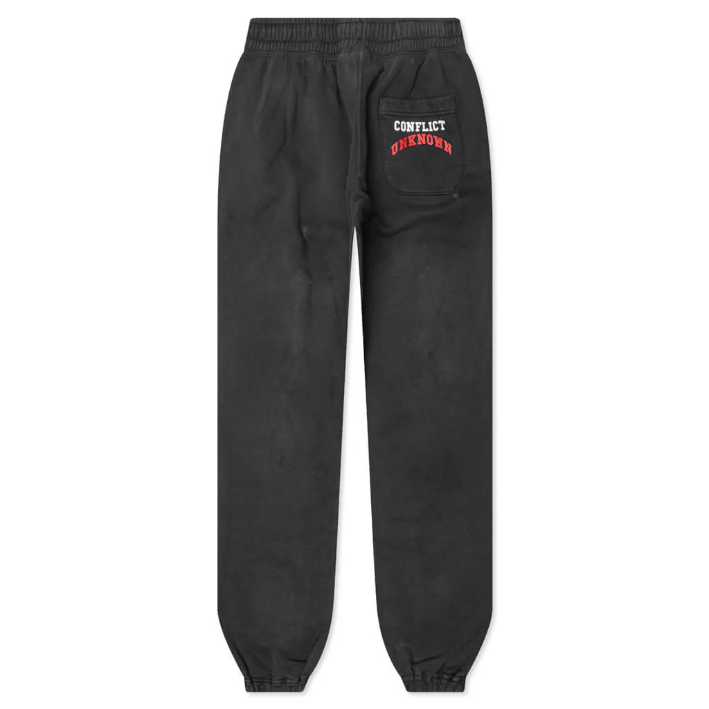 Saint Michael x Denim Tears Struggle Sweat Pants - Black - Image 2