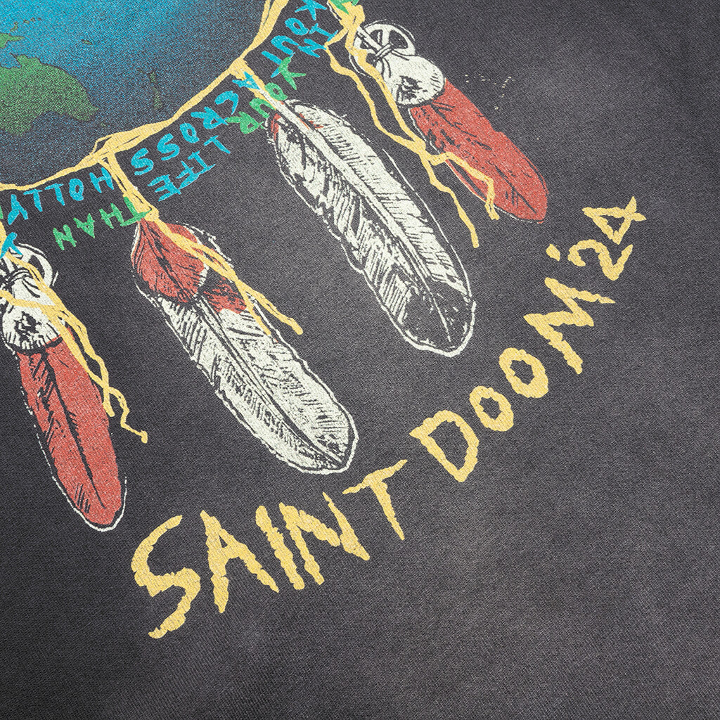 Saint Michael x Last Man Holy Ghost S/S Tee - Black - Image 6