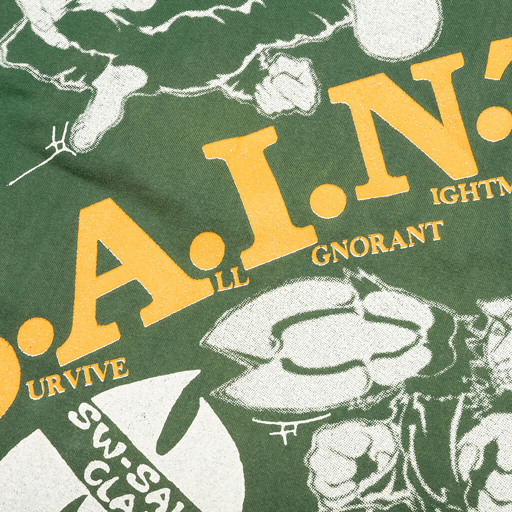 Saint Michael x Sean Wotherspoon Clan S/S Tee - Green - Image 4