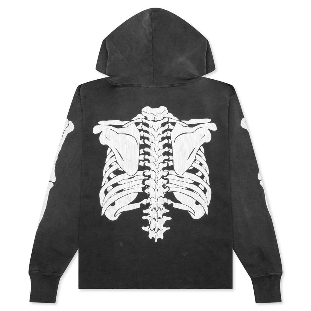 Saint Michael x Vlone Bone Hoodie - Black - Image 2
