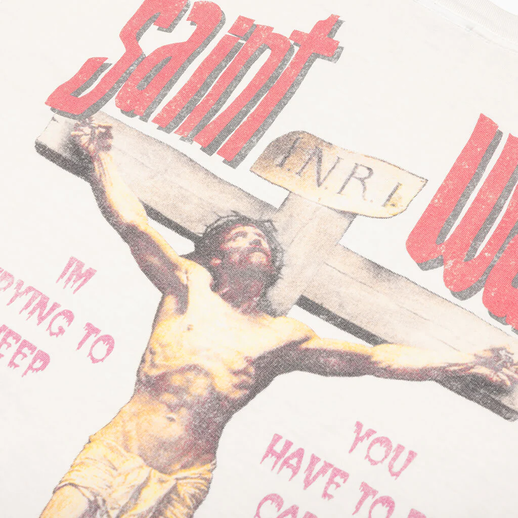 Saint War S/S Tee - White - Image 5