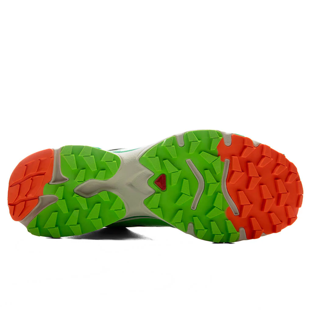 Salomon x Feid XT-4 OG Ferxxocalipsis - Black/Green Gecko/Shocking Orange - Image 4