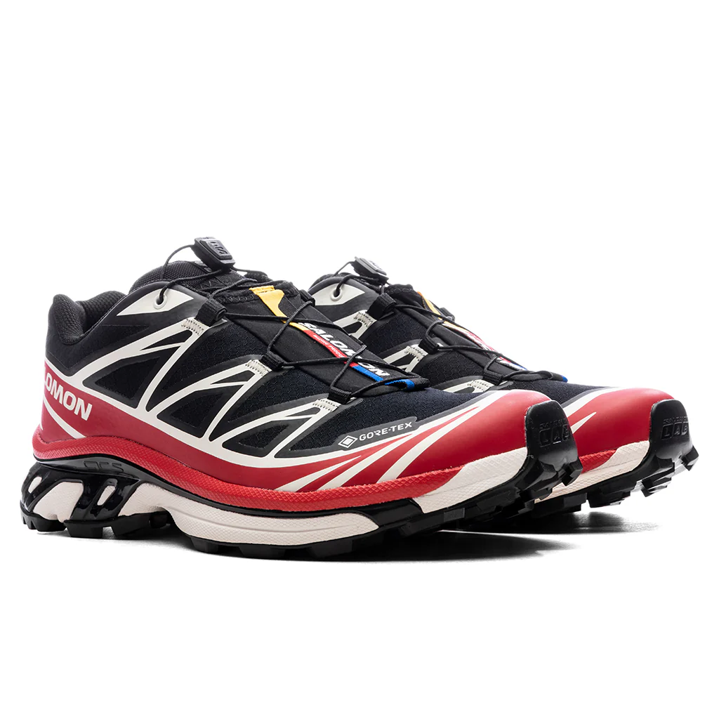 XT-6 GTX - Black/Flame Scarlet/Vanilla Ice - Image 2