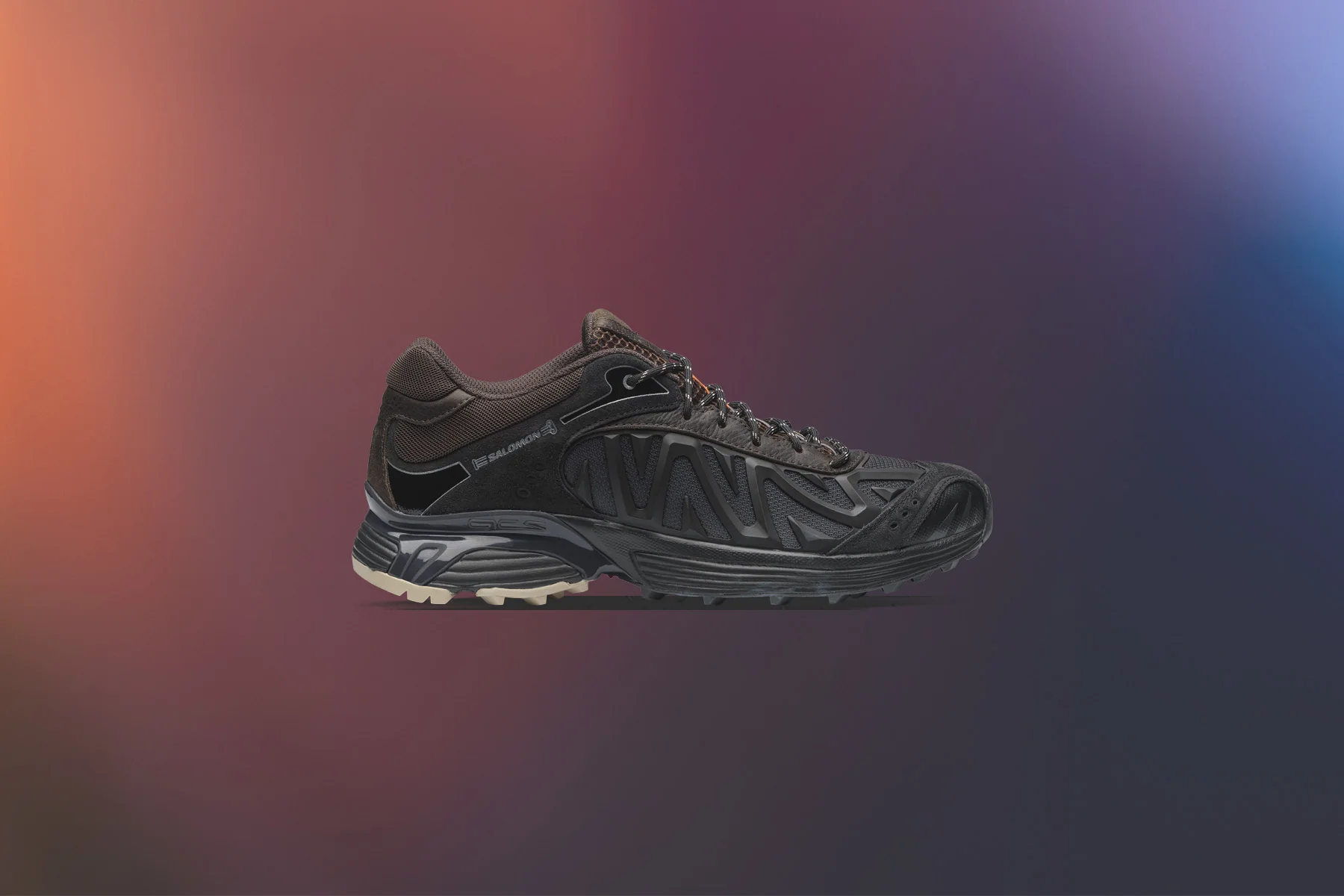 Salomon x Aries XT Whisper - Black/Earth Brown - Image 5