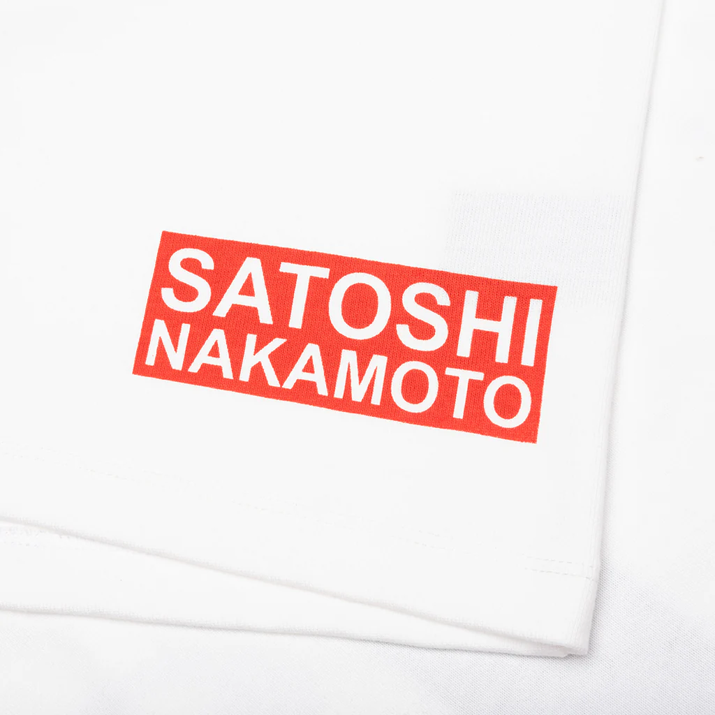 Bank Of Satoshi Jersey - White/Red - Image 4