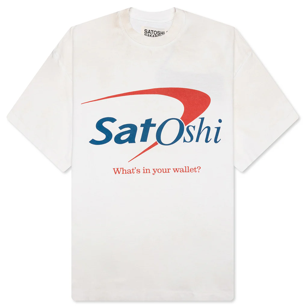 Bank of Satoshi Tee - White