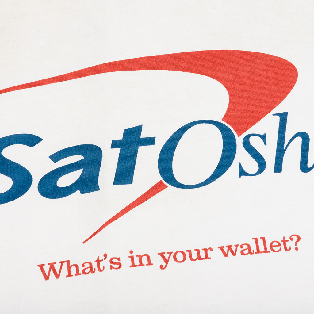 Bank of Satoshi Tee - White - Image 4