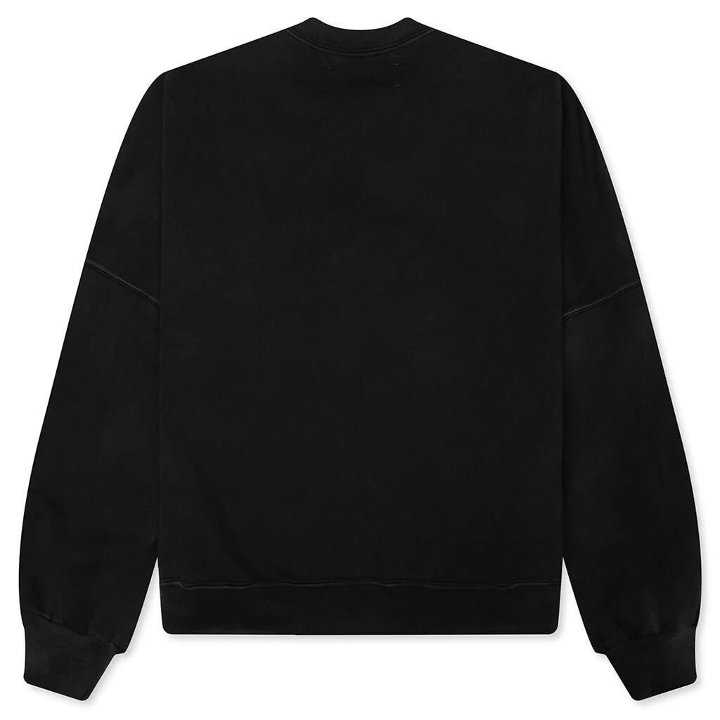 Bone Crewneck - Black - Image 2