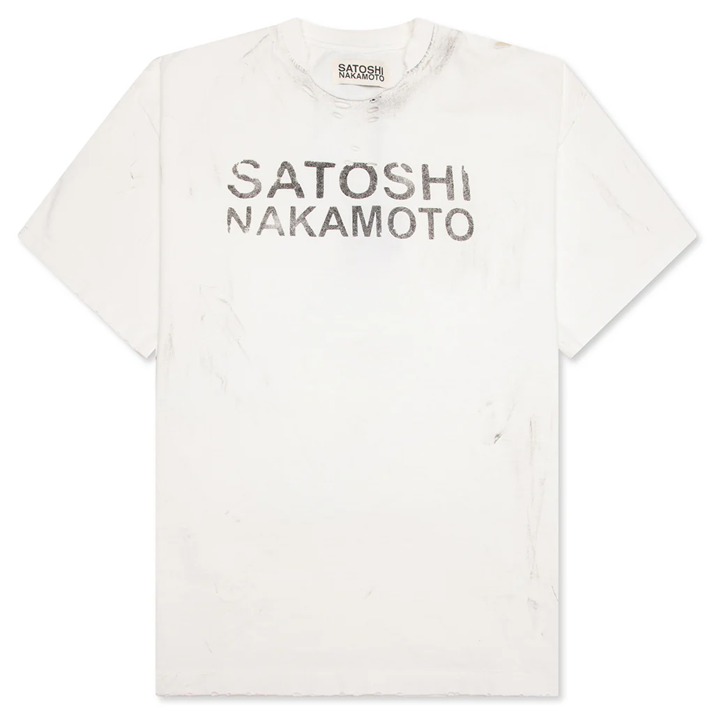 Destroyed Luke Tee - White