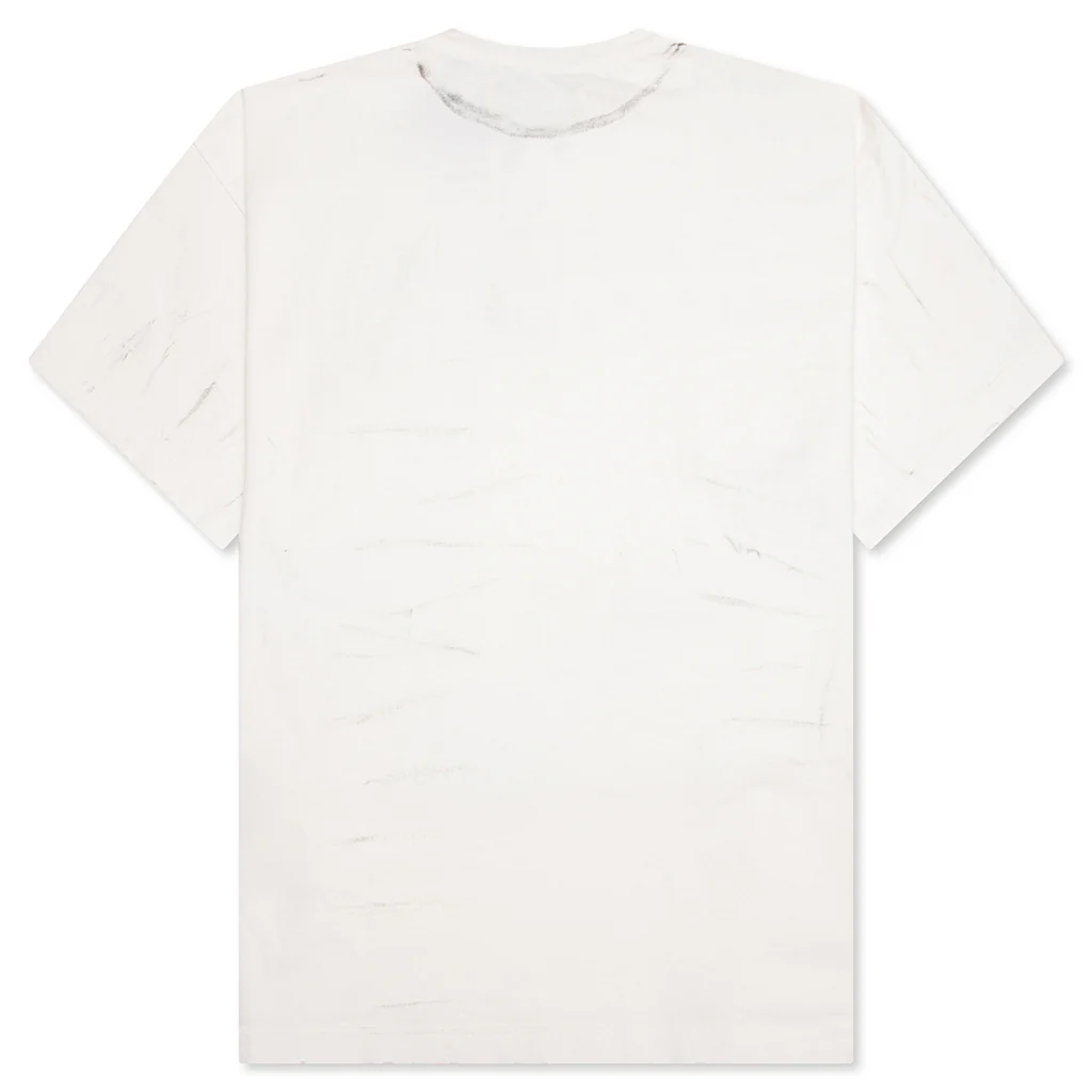 Destroyed Luke Tee - White - Image 2