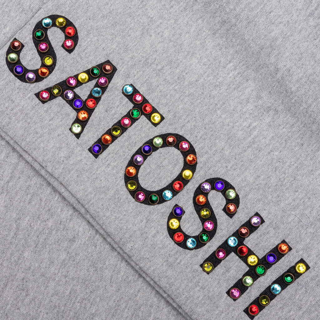 Double Layer Studded Sweatpant - Heather - Image 3