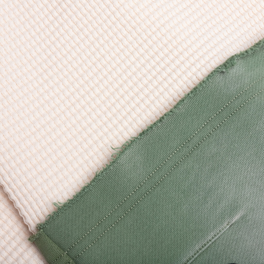 Double Layer Sweatpant - Green - Image 4