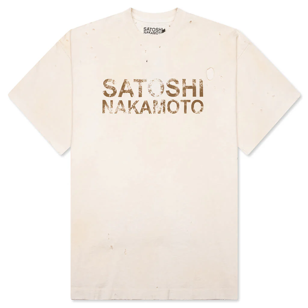 Logo Dirt Tee - Dirty White