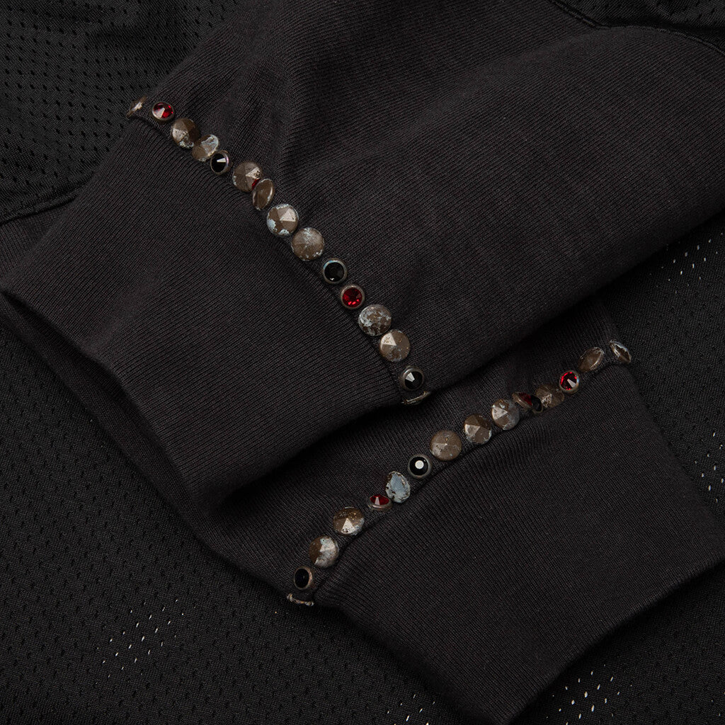 Mesh Moto Jersey - Black - Image 5