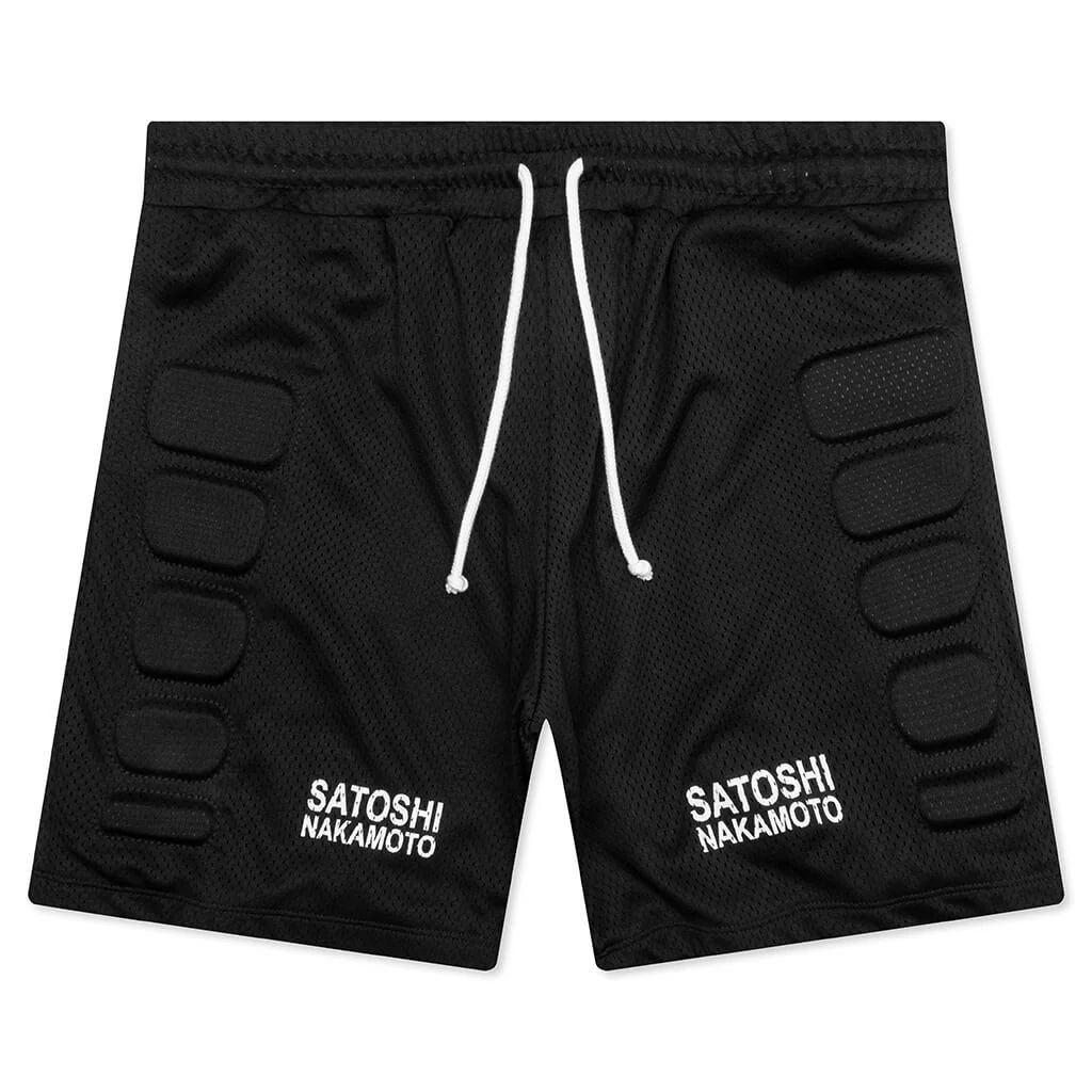 Mesh Moto Short - Black