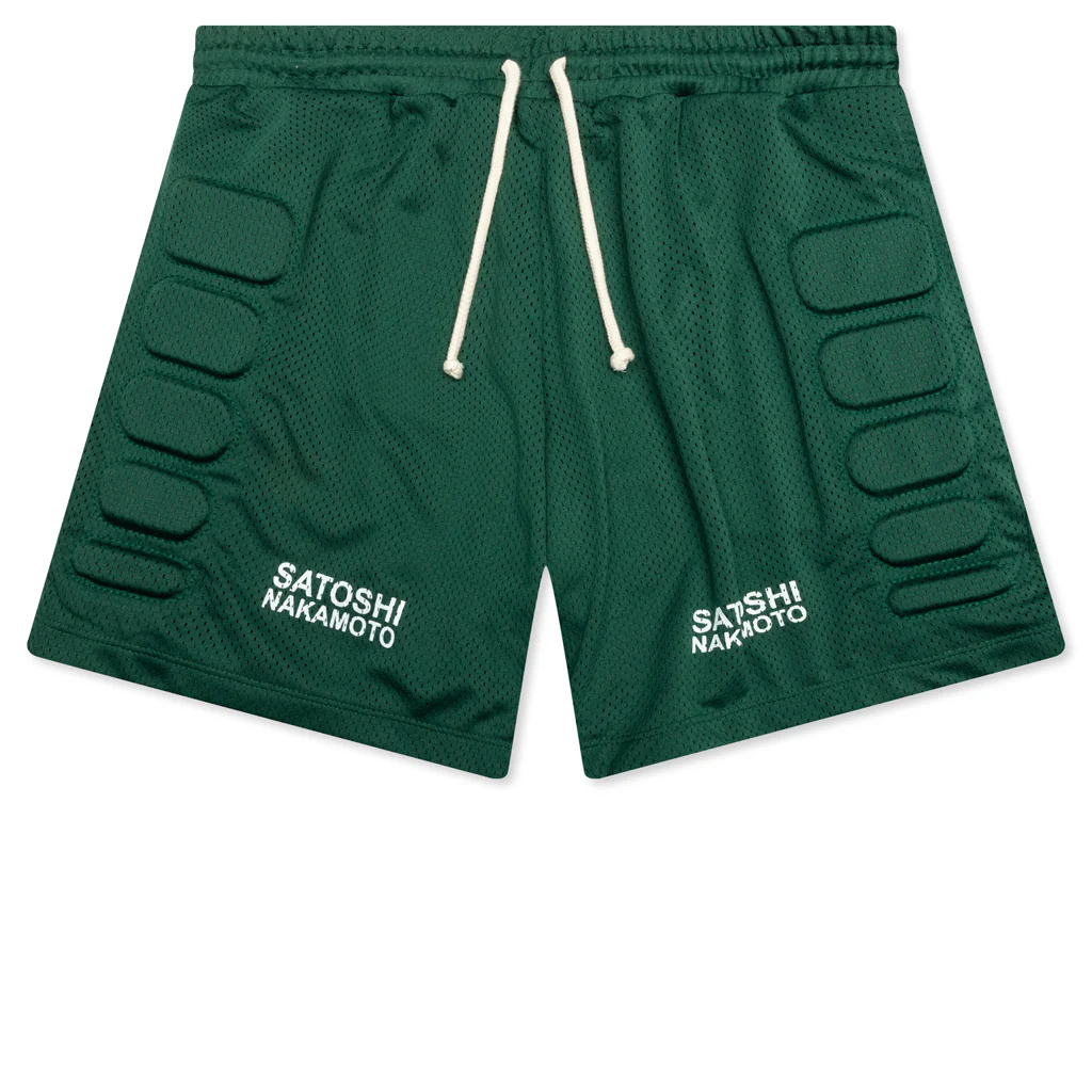 Mesh Moto Short - Green