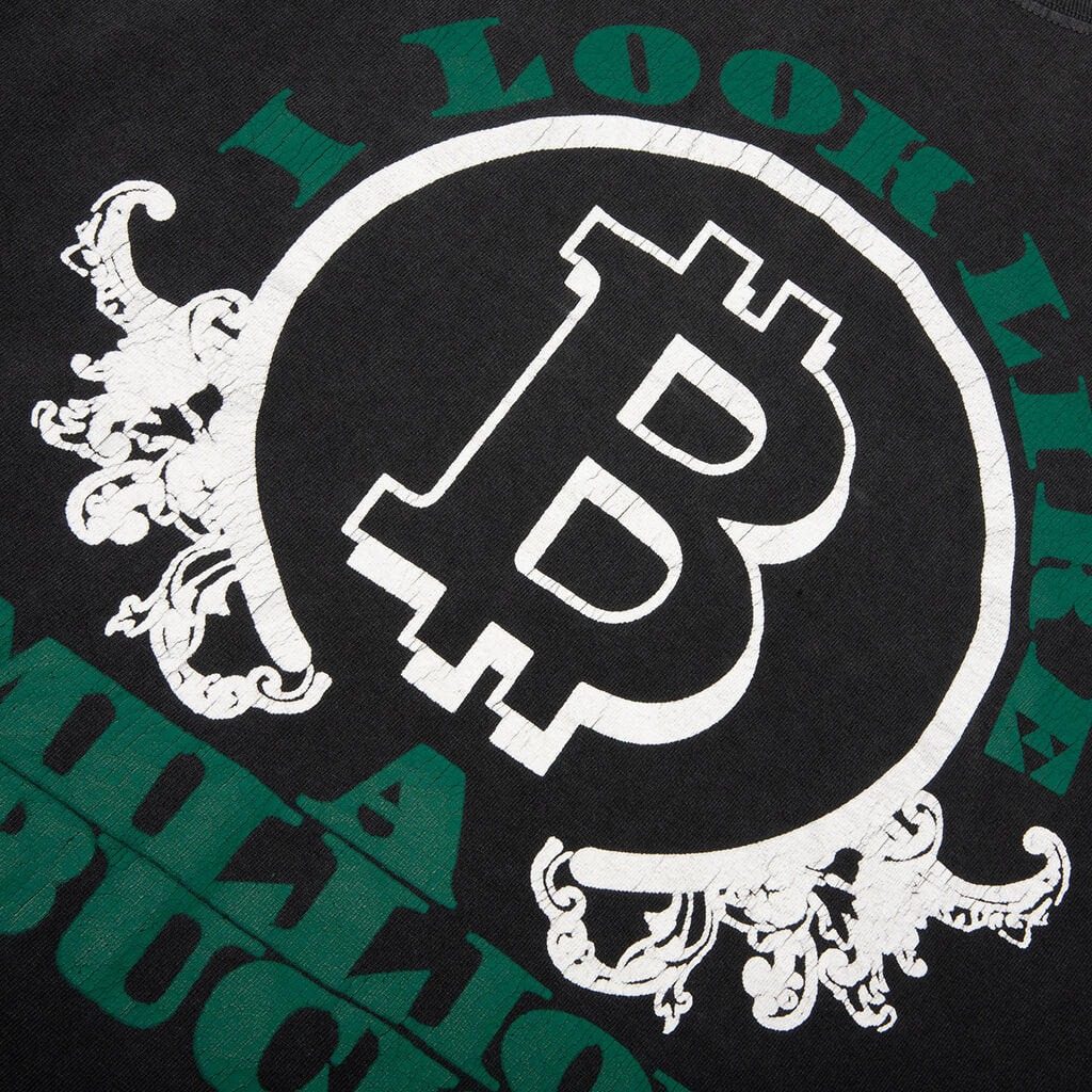 Million Bucks Tee - Washed Black - Image 3