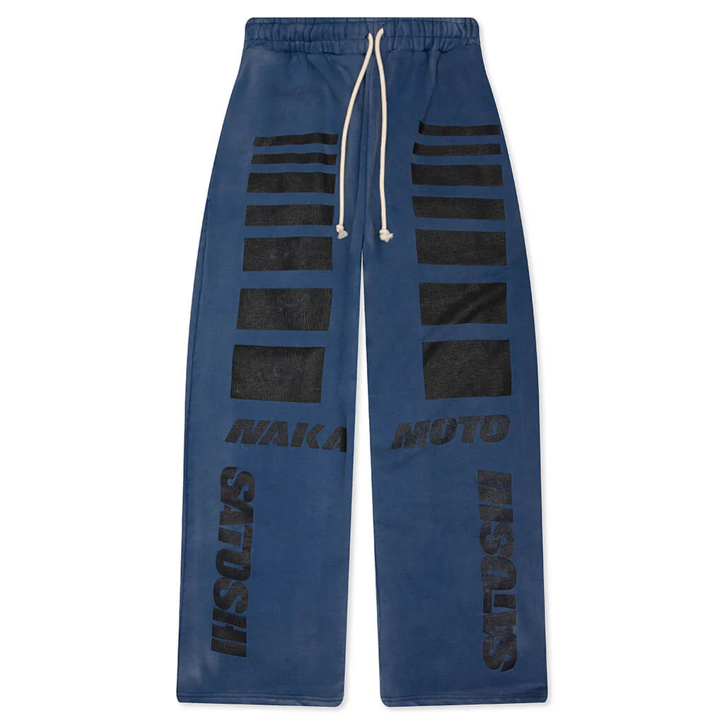 Moto Sweatpants - Blue