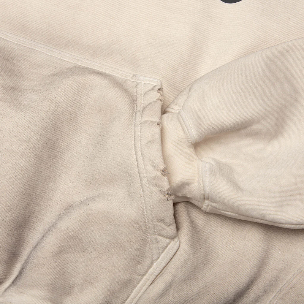 Necklace Hoodie - White - Image 4