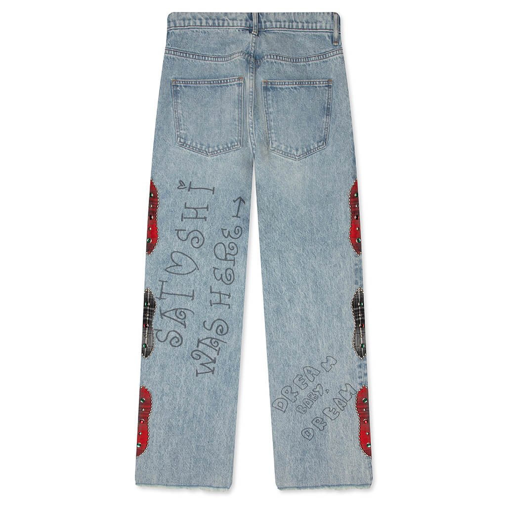 Nessa Pant - Blue Denim - Image 2