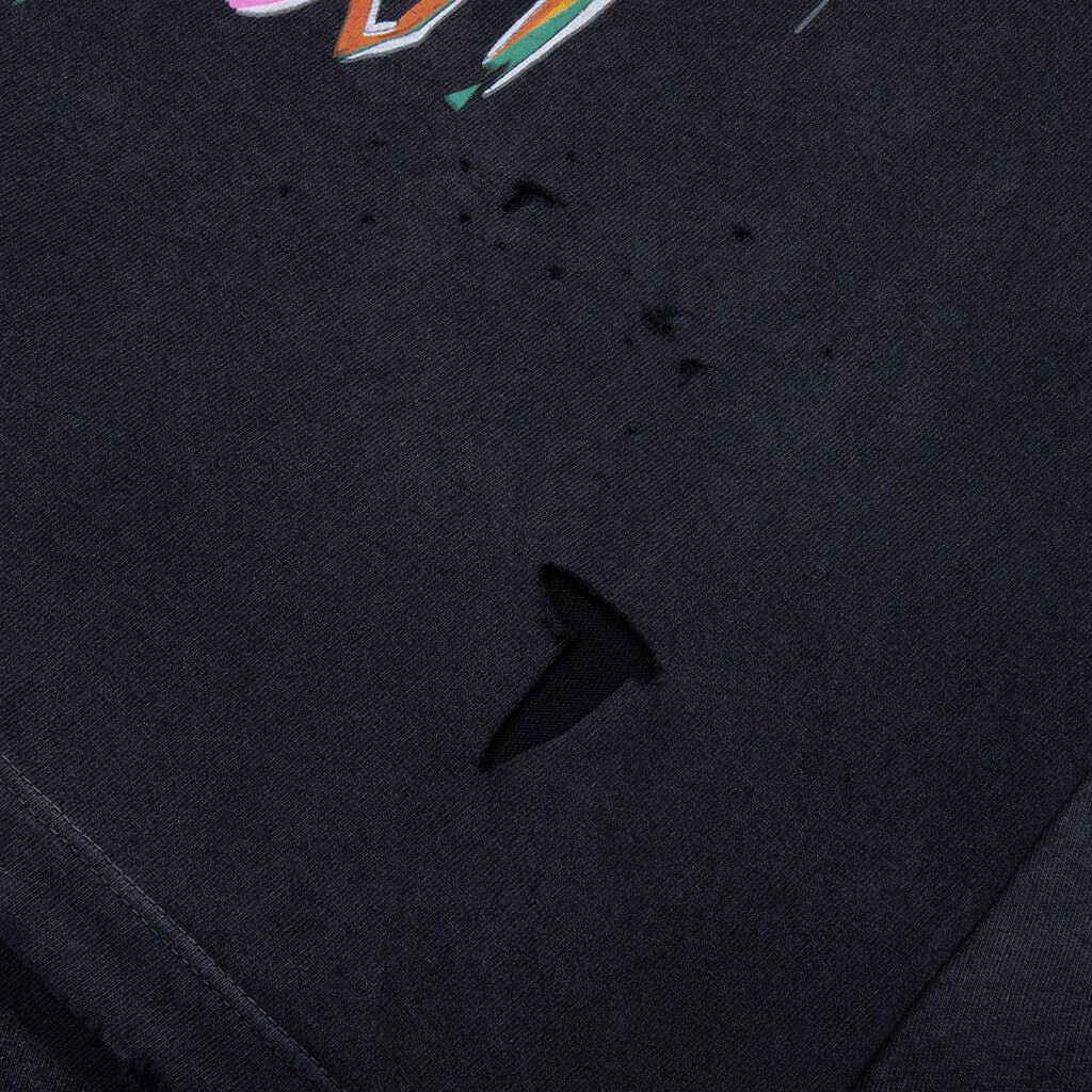 No Savior Tee - Washed Black - Image 5