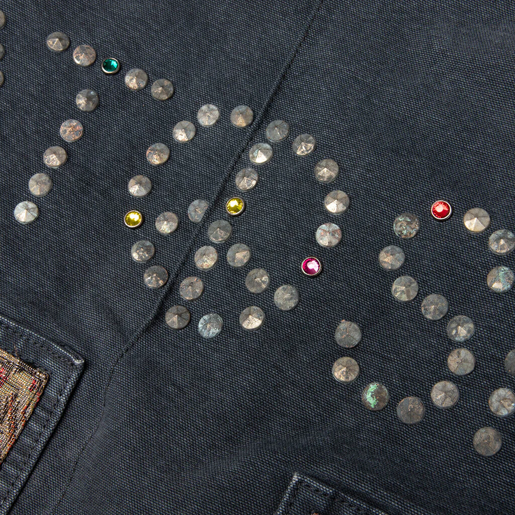Satoshi 9 To 5 Work Jacket - Washed Black - Image 3
