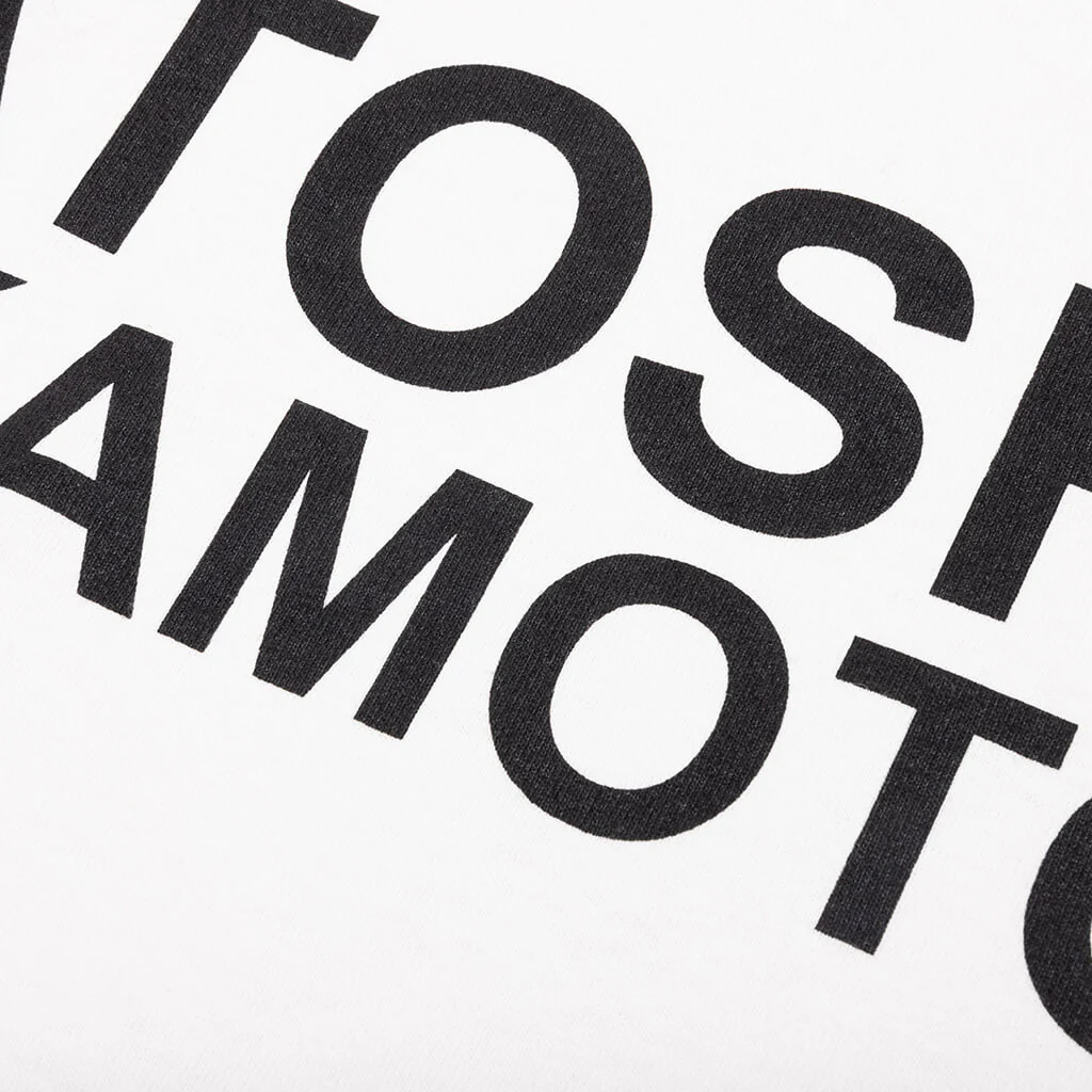 Satoshi Logo Tee - White - Image 5