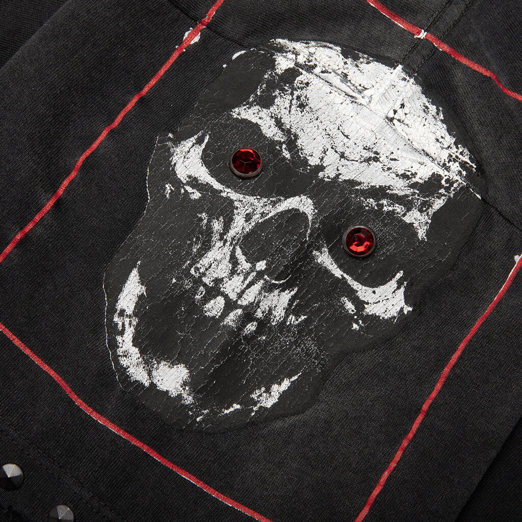 Satoshi Sent Me Tee - Washed Black - Image 4