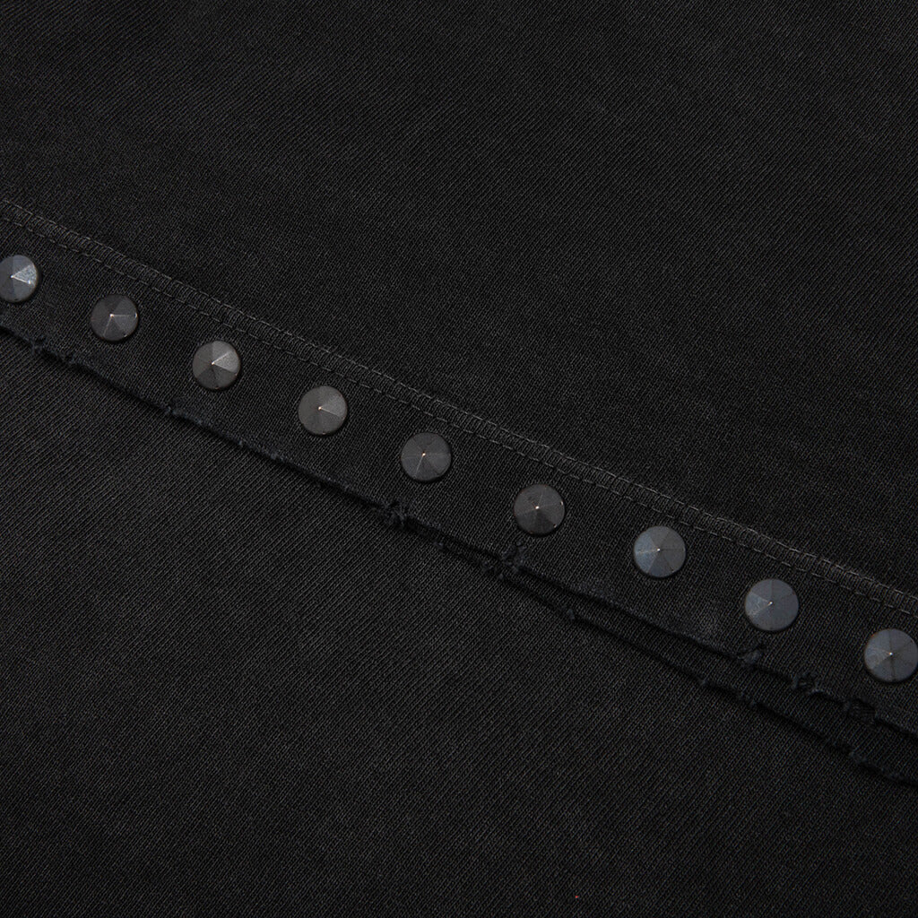 Satoshi Sent Me Tee - Washed Black - Image 5