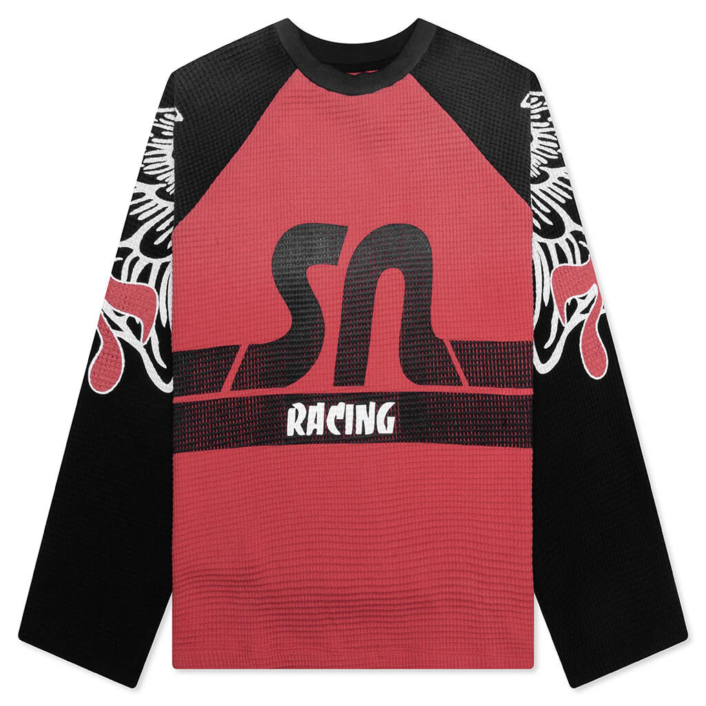 Satoshi Wings L/S - Red